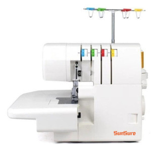 Máquina De Coser Overlock Familiar 4 Hilos 703 Sunsure