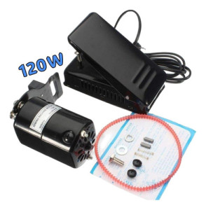 Motor Y Pedal De Máquina De Coser 120 W Estándar A (kit)