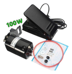Motor Y Pedal De Máquina De Coser 100 W Estándar A (kit)