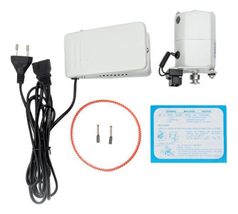 Motor Y Pedal De Máquina De Coser Overlock Familiar (kit)