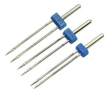 Agujas Dobles Gemelas De Máquina De Coser Set 3 Unidades