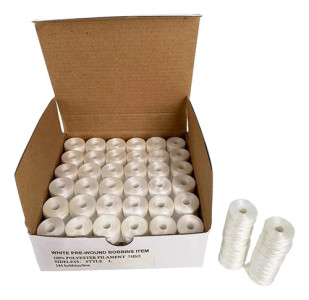 Hilo Bobina Pre Enrollada Para Bordadora Caja De 144 Unid
