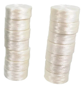 Hilo Bobina Pre Enrollada Para Bordadora Caja De 144 Unid