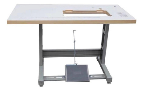 Mesa De Máquina De Coser Industrial Completa