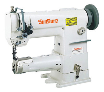 Máquina De Coser Triple Arrastre Industrial Cañón Extra Pesa