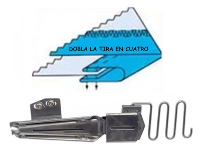 Envivador Para Máquina De Coser Collareta Industrial Dobla E