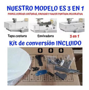 Máquina De Coser Collareta Industrial 3 En 1 C Sunsure
