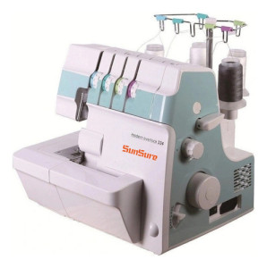 Máquina De Coser Overlock Familiar 4 Hilos 334 Sunsure
