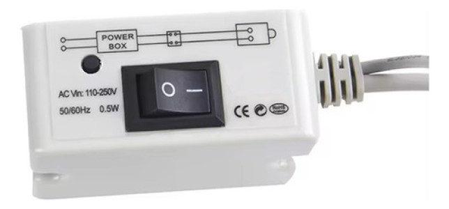 Lámpara Led Con 3 Leds De Alto Brillo (overlock)