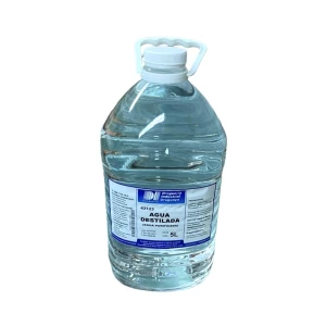 Agua Destilada de 5 Litros